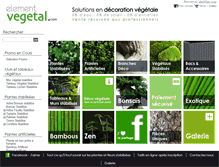 Tablet Screenshot of elementvegetal.com